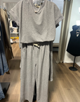 Soft Knit Short Sleeve & Pants Set – Loungewear & Everyday Style