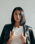Skyline Snap Ribbed Top โ Goldie x Ellen Jane Boutique